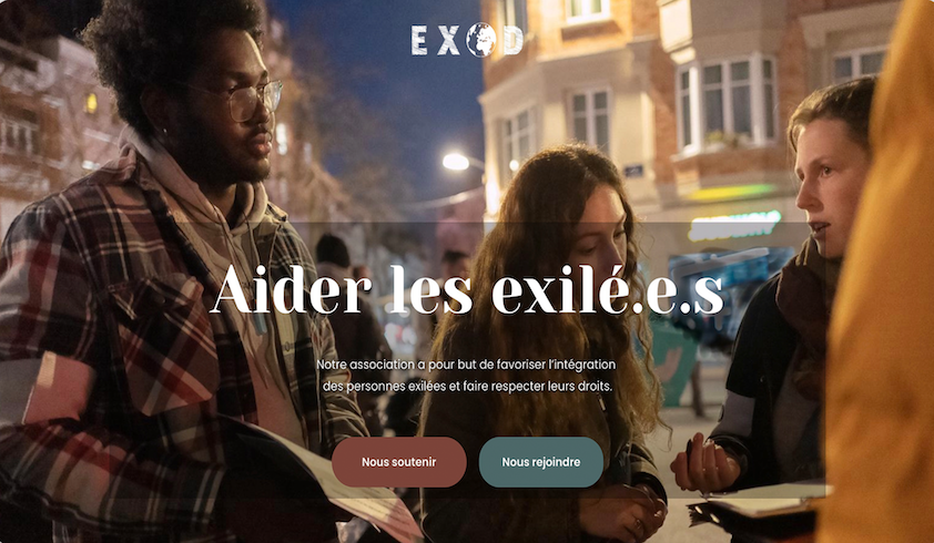 Le site de l'association Exod